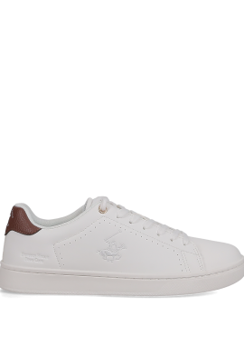 BEVERLY HILLS POLO CLUB - Λευκό ανδρικό sneaker