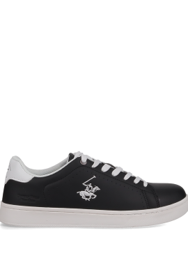 BEVERLY HILLS POLO CLUB - Μαύρο ανδρικό sneaker