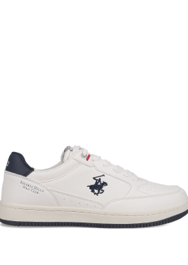 BEVERLY HILLS POLO CLUB - Λευκό ανδρικό sneaker