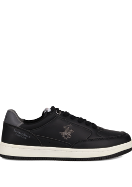 BEVERLY HILLS POLO CLUB - Μαύρο ανδρικό sneaker