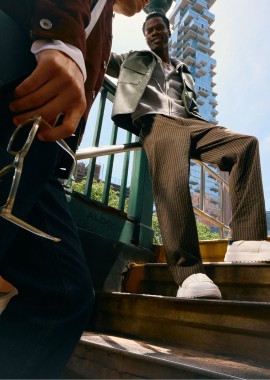 ALDO - Λευκό ανδρικό sneaker ANDER