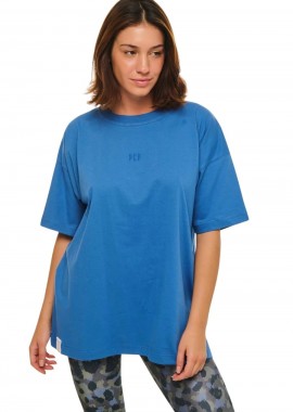 PCP - PCP Γυναικείο BASIC T-SHIRT - ΜΠΛΕ-2025WTSHI0001-BLUE