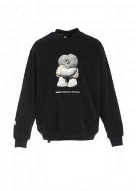Mod Wave Movement - MOD WAVE MOVEMENT VG Dog Unisex Φούτερ-Μαύρο-MW093060087-BLACK