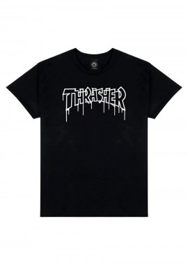 THRASHER - Thrasher One-Liner T-Shirt - Μαύρο-311657-BLACK