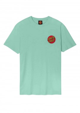 SANTA CRUZ - SANTA CRUZ T-Shirts Classic Dot Chest Ανδρικό T-Shirt - Μέντα-SCA-TEE-13377-MINT