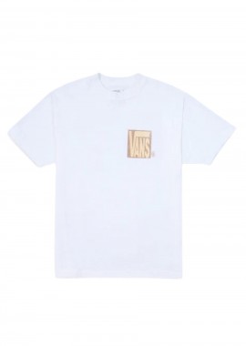 VANS - Vans Ανδρικό T Shirt Stretch Stack- Λευκό-VN000SWEWHT1-WHITE