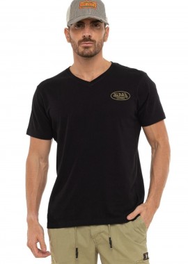 VON DUTCH - Von Dutch Ανδρικό T-Shirt HOT ROD - Μαύρο -VD/1/TV/HOT/NR-BLACK