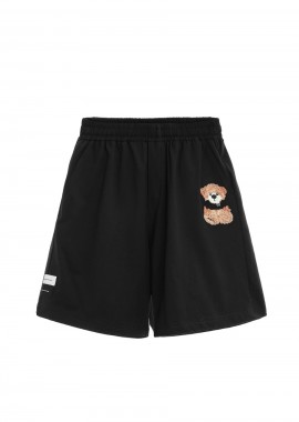 Mod Wave Movement - MOD WAVE MOVEMENT Unisex Βερμούδα Teddy Bear - Μαύρη-MW092040450-BLACK
