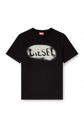 DIESEL - Diesel T-ADJUST-V2 Ανδρικό T-Shirt - Μαύρο-S26A199710QIAM-BLACK