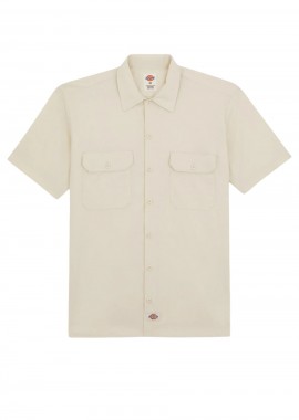 DICKIES - DICKIES Πουκάμισα WORK SHIRT SS REC - GREY-DK0A4XK7F901-GREY