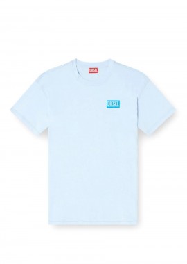 DIESEL - Diesel T-Norm-V13 Ανδρικό T-Shirt - Γαλάζιο-S26A209750QIAM-LIGHT BLUE