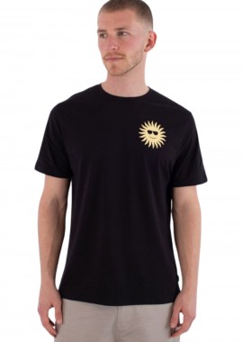HURLEY - Hurley PRINTING PRESS FOMO Ανδρικό Tee - Μαύρο-MTSEUED0009-BLACK