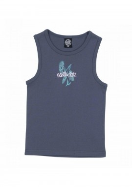 SANTA CRUZ - SANTA CRUZ Dizzy Daisy Strip Tank Γυναικεία Μπλούζα - Μπλε-SCA-WVE-0856-BLUE