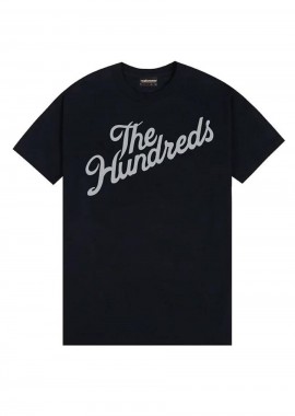 THE HUNDREDS - THE HUNDREDS T Shirts Slant Logo T-Shirt - ΜΑΥΡΟ-F23S101002-BLACK