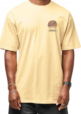 SANTA CRUZ - SANTA CRUZ Self Destruct T-Shirt - Κίτρινο-SCA-TEE-13569-YELLOW