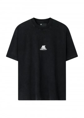 Another Cotton Lab - ANOTHER COTTON LAB I Hate Running T-Shirt - Μαύρο-PD00012708-BLACK