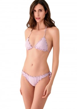 WIKINI - WIKINI Γυναικείο Μαγιό Triangle Fru-Fru - Μωβ-148234-TRIAN-PURPLE