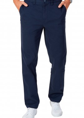 NAUTICA - Nautica ανδρικό chino παντελόνι μονόχρωμο - P81106 Μπλε Σκούρο