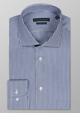 OXFORD COMPANY - Oxford Company ανδρικό πουκάμισο club με ριγέ σχέδιο Regular Fit