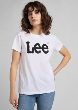 LEE - Lee γυναικείο T-shirt με logo print Regular Fit