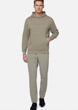BOGGI MILANO - Boggi Milano ανδρικό παντελόνι μονόχρωμο Regular Fit - BO24P011702 Μπεζ