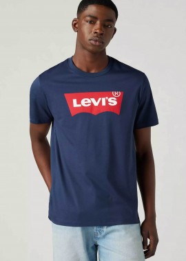 LEVI'S - Levi's® ανδρικό T-shirt μονόχρωμο βαμβακερό με contrast logo print