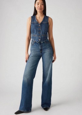 LEVI'S - Levi's® γυναικείο τζιν παντελόνι ψηλόμεσο πεντάτσεπο Wide Leg