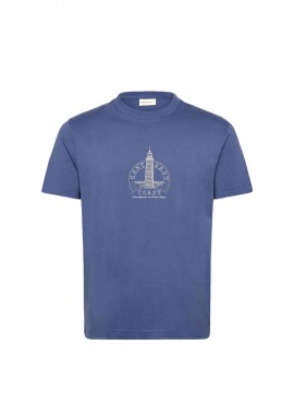 GANT - Gant ανδρικό T-shirt με graphic print Regular Fit - 2003425 Μπλε