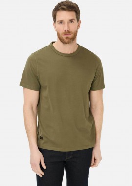 CAMEL ACTIVE - Camel Active ανδρικό T-shirt με print Regular Fit - C261-409700-7T27 Λαδί