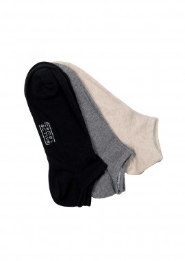 CAMEL ACTIVE - Camel Active σετ ανδρικές κοντές κάλτσες (3 ζευγάρια) - CA261-6335 Μπεζ
