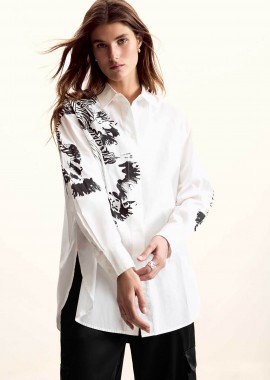 DESIGUAL - Desigual γυναικείo πουκάμισο με all-over print