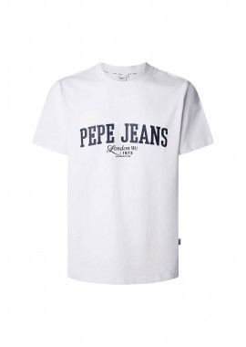 PEPE JEANS - Pepe Jeans ανδρικό T-shirt με logo print Relaxed Fit