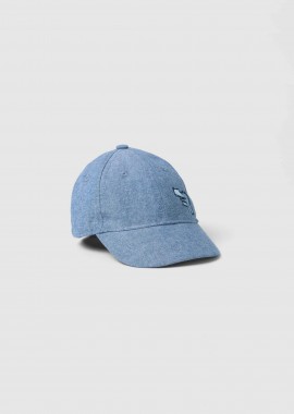 OVS KIDS - OVS βρεφικό καπέλο με κέντημα - 002616743 Denim Blue