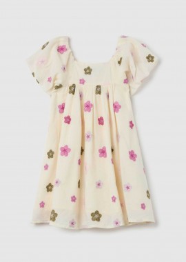 OVS KIDS - OVS παιδικό φόρεμα με floral print - 002264747 Κρέμ