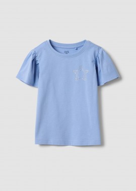 OVS KIDS - OVS παιδικό T-shirt με αστέρι από strass - 002659737 Γαλάζιο