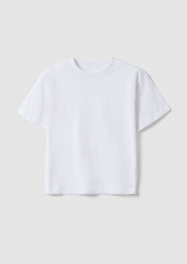 OVS KIDS - OVS παιδικό T-shirt μονόχρωμο Οversized Fit - 002573694 Λευκό