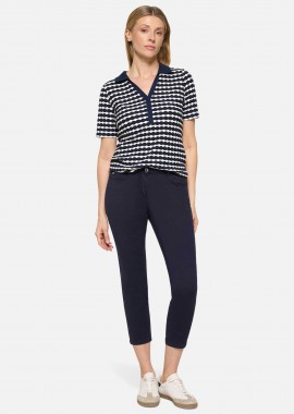 BETTY BARCLAY - Betty Barclay γυναικείο παντελόνι Slim Fit - 6219/2030 Μπλε Σκούρο
