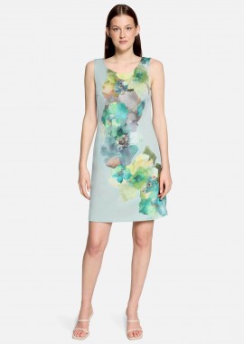 BETTY BARCLAY - Betty Barclay γυναικείο mini φόρεμα με all-over print - 1824/1830 Πράσινο Tropical