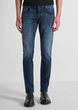 ANTONY MORATO - Antony Morato ανδρικό τζιν παντελόνι πεντάτσεπο Comfort Tapered Fit