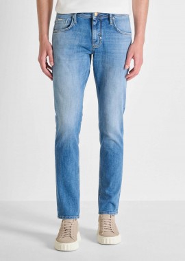 ANTONY MORATO - Antony Morato ανδρικό τζιν παντελόνι πεντάτσεπο Comfort Tapered Fit