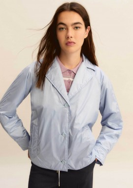 EMME - Emme by Marella γυναικείο jacket αδιάβροχο - 2615021021 Μπλε Ανοιχτό