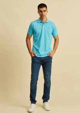 DORS - DORS ανδρικό denim παντελόνι πεντάτσεπο Regular Fit - 2038022.C01 Denim Blue