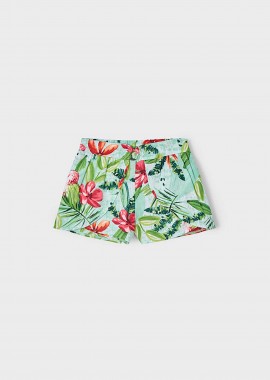 MAYORAL - Mayoral παιδικό σορτς με tropical print - 3908-S25 Πράσινο Ανοιχτό