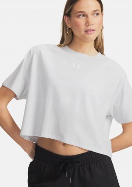 UNDER ARMOUR - Under Armour γυναικείο T-shirt cropped με λογότυπο Loose Fit