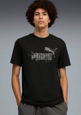 PUMA - Puma ανδρικό T-shirt με λογότυπο Regular Fit