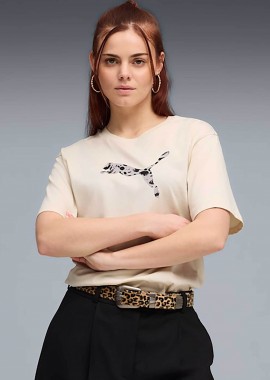 PUMA - Puma γυναικείο T-shirt με λογότυπο Relaxed Fit