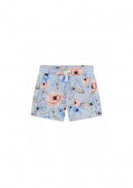 GUESS - Guess παιδικό σορτς με butterfly print - J6RD07KA6R4 Γαλάζιο