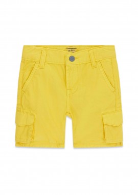 GUESS - Guess παιδική βερμούδα cargo - N6GD05WHB40 Κίτρινο