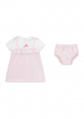 GUESS - Guess βρεφικό σετ φόρεμα και σλιπ (2 τεμάχια) - A6GK00K6YW0 Λευκό