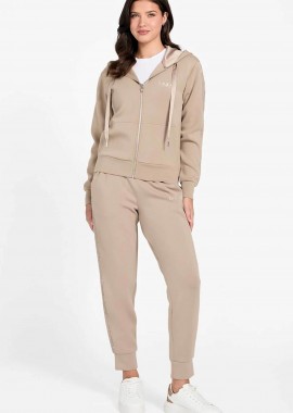 GUESS - Guess γυναικείο παντελόνι φόρμας με λωρίδα και λογότυπο